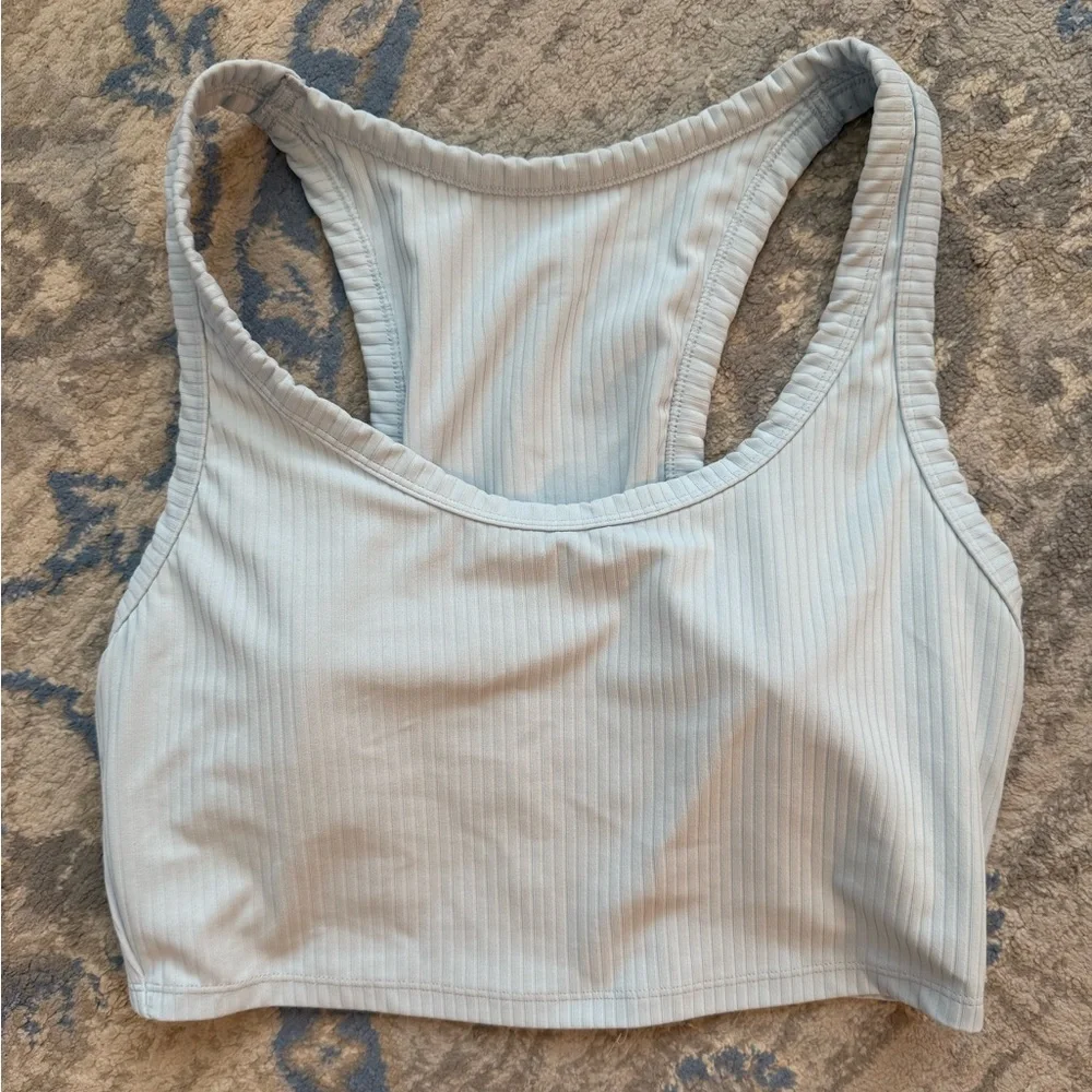 All in Motion Ribbed Racer Longline - Picture 1 of 12
